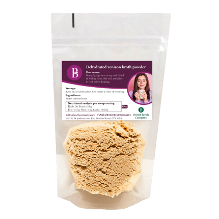 Venison refill transparent(1) Venison Broth | 10g sample - Image 1