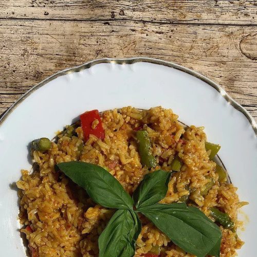 Egg Fried Rice with broth