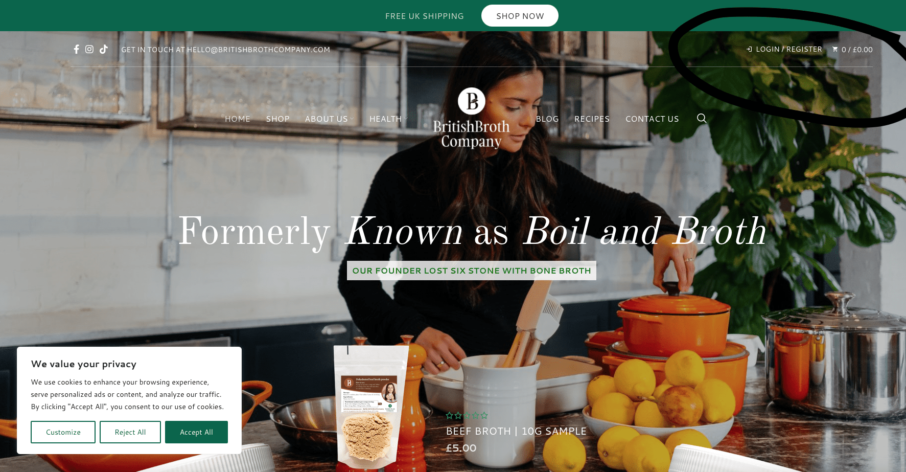 Loyalty Scheme British Broth Company Join Our Loyalty Scheme