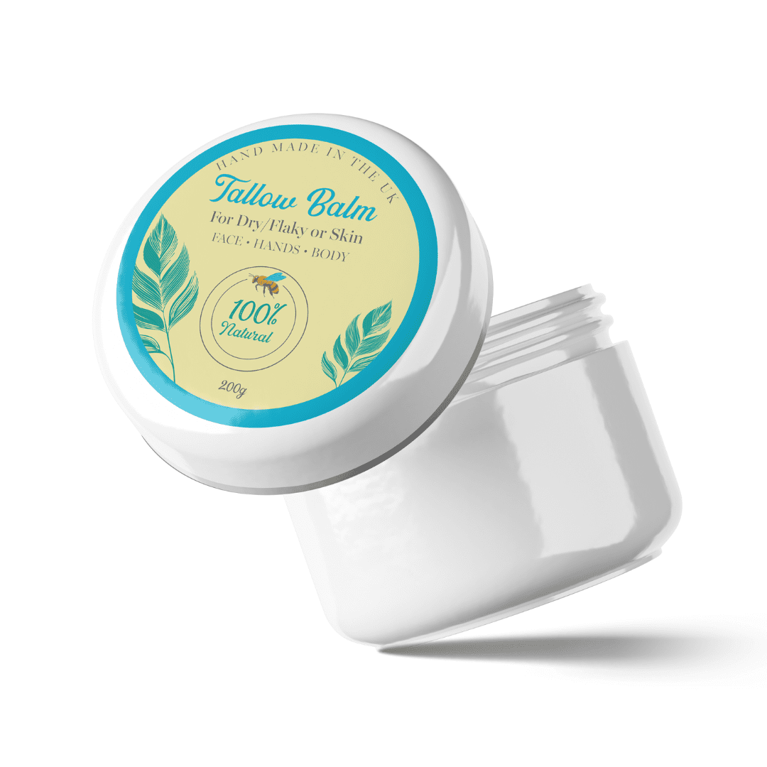 Lamb tallow balm Lamb Tallow, Beeswax & Lavender Facial Cream - Image 1