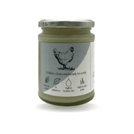 Roast Chicken with Chicken Tallow and Broth Seasoning